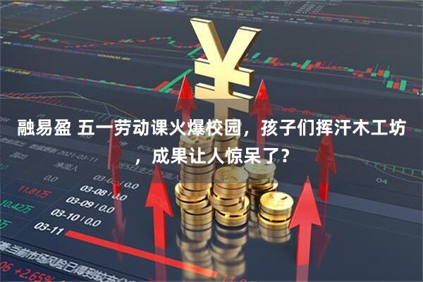 融易盈 五一劳动课火爆校园，孩子们挥汗木工坊，成果让人惊呆了？